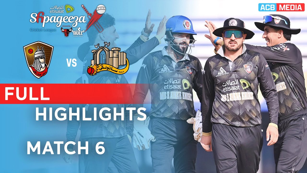 Full Highlights | Bost Defenders vs Mis-e-Ainak Knights | Match 6 | SCLX | ACB | 3Z1A