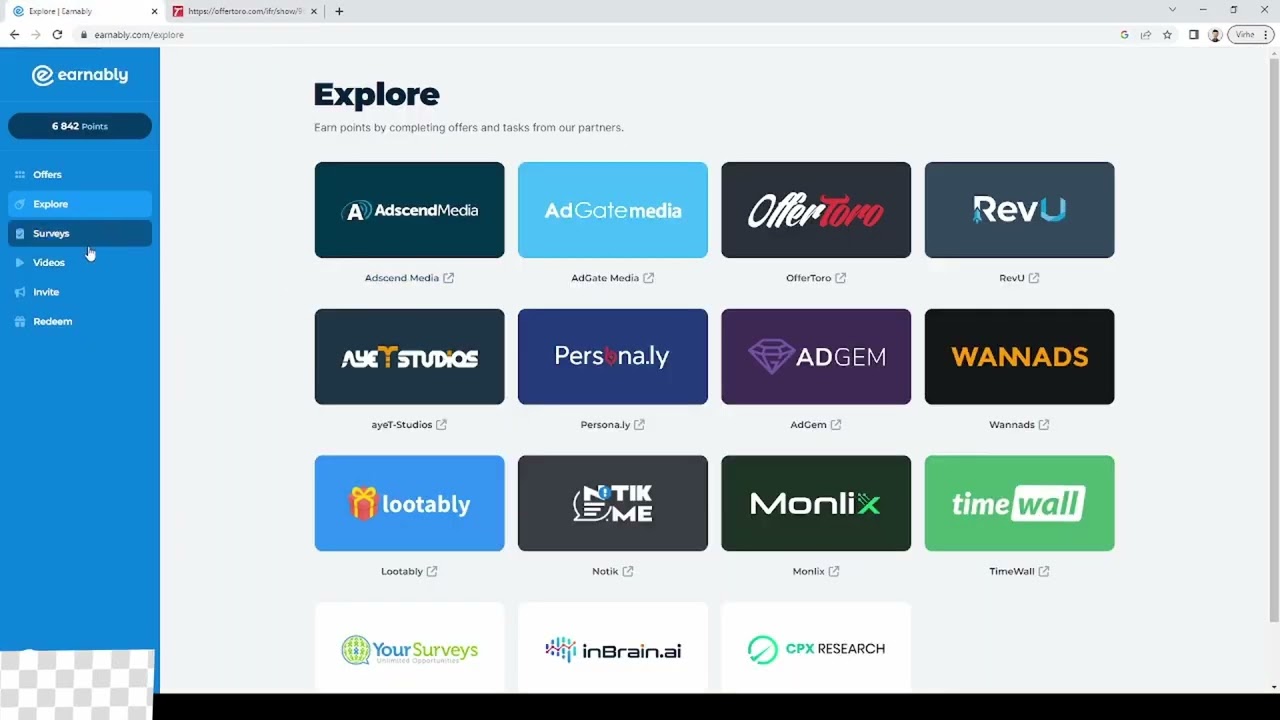 Earnably Review - (free paypal money and much more).