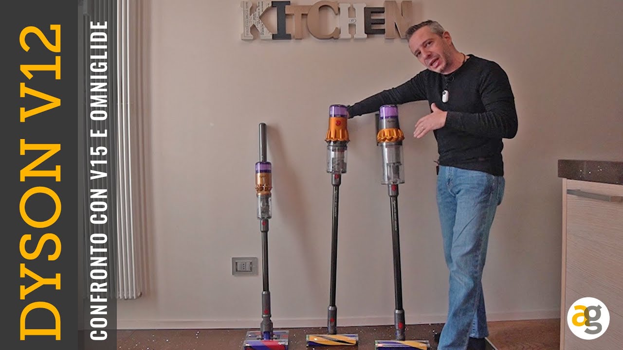 QUALE DYSON COMPRARE? Recensione V12 Slim Absolute, V15 Detect Absolute e Omni-glide+