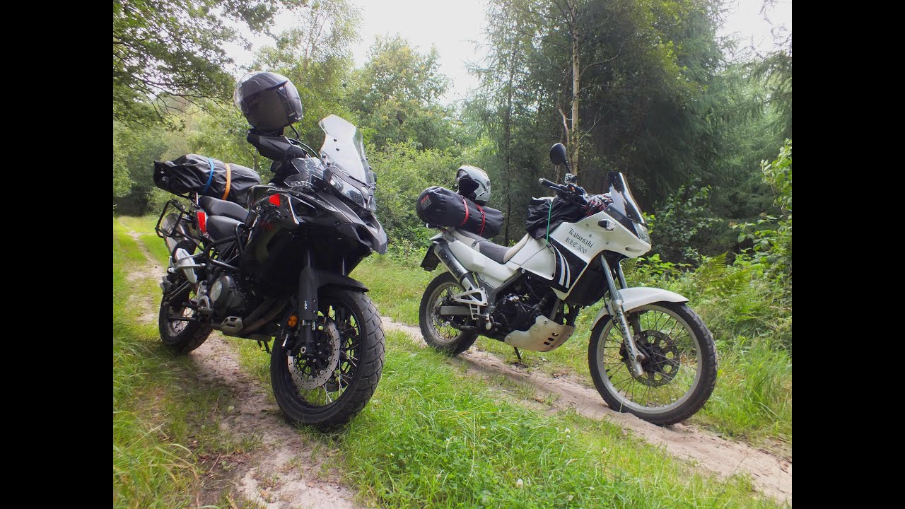 Mal wieder TET - Benelli TRK 502x, Kawasaki KLE 500
