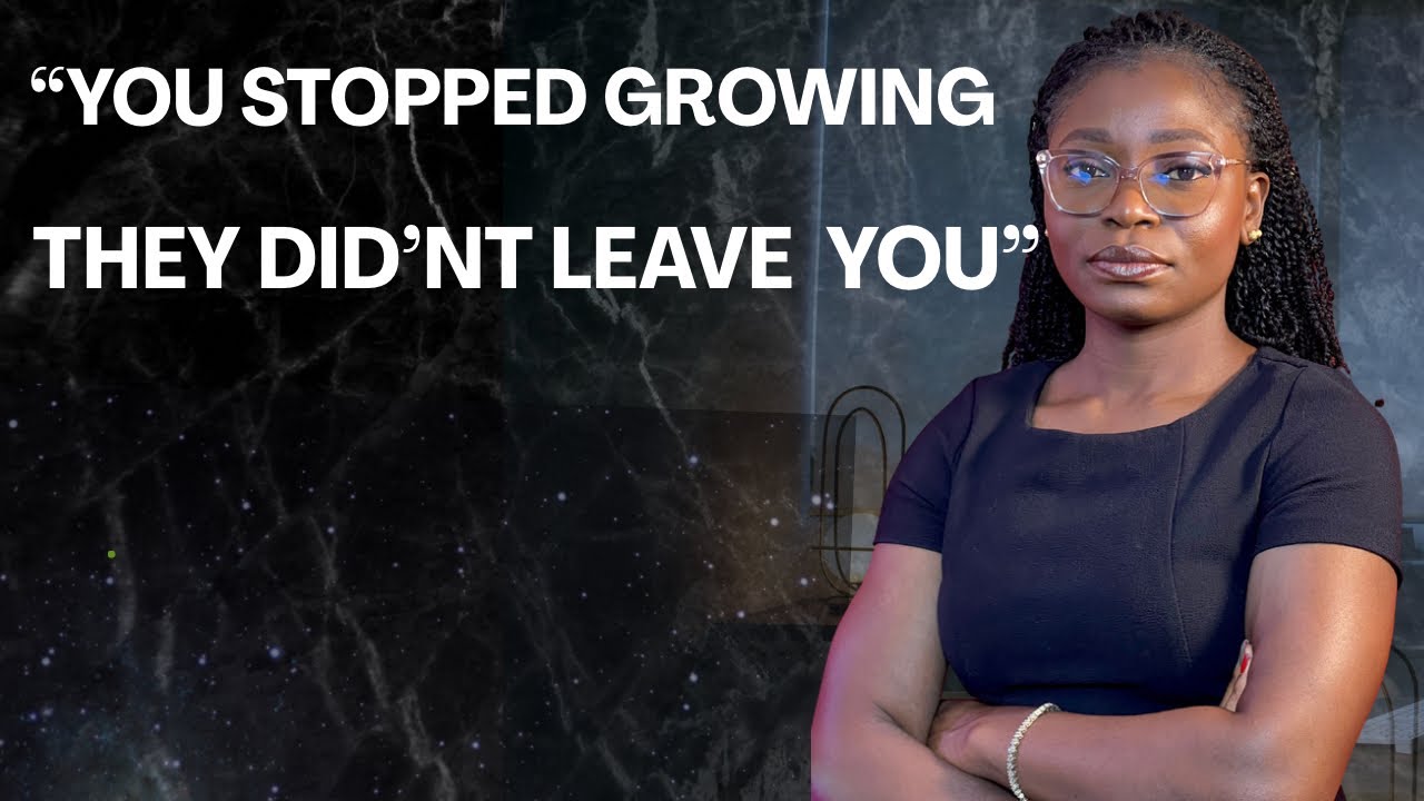 ✨You stopped Growing, They didn’t LEAVE You / All you need to grow