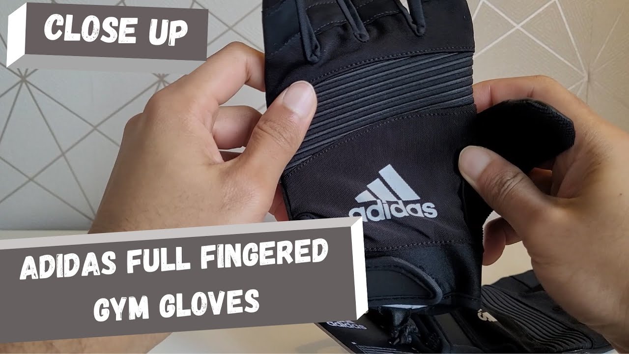 Adidas Full Finger Performance Gym Gloves