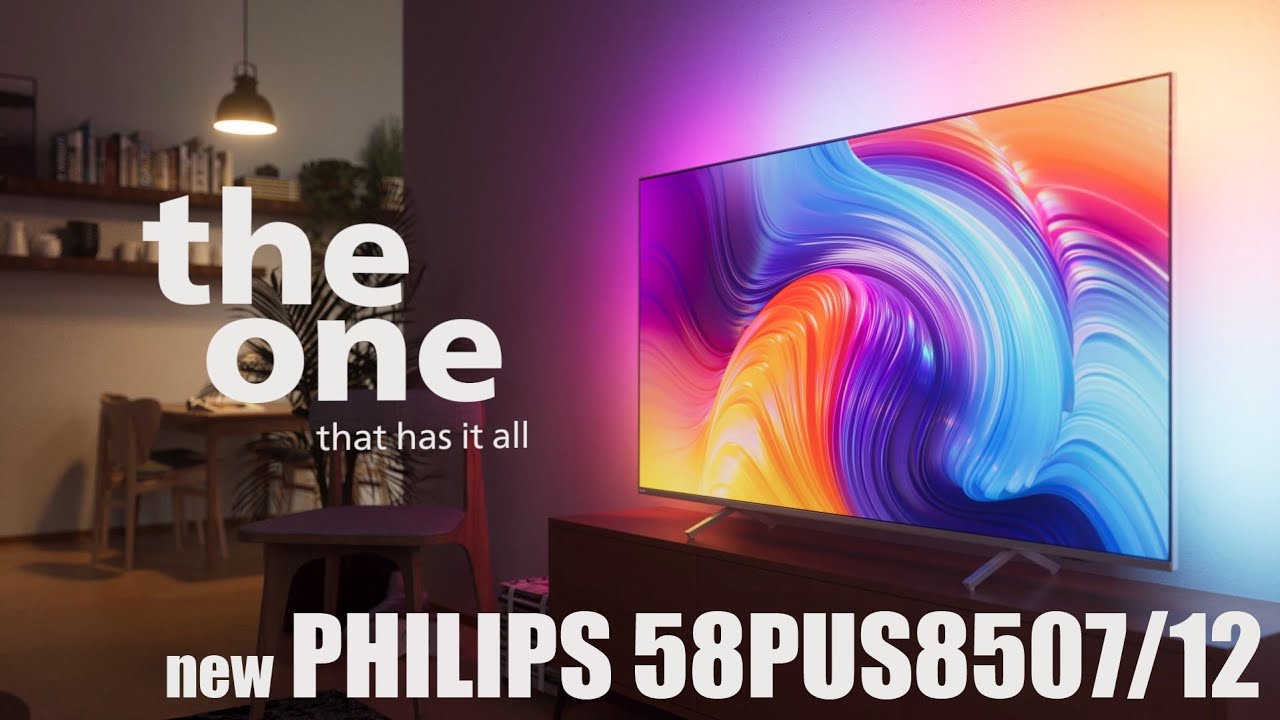 NEW PHILIPS 2022 - 58PUS8507/12 Яскраве покращення!