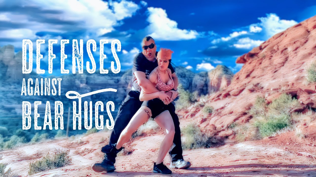 Krav-Maga defenses against Bear Hugs #bearhugs #kravmaga #selfdefensetechniques