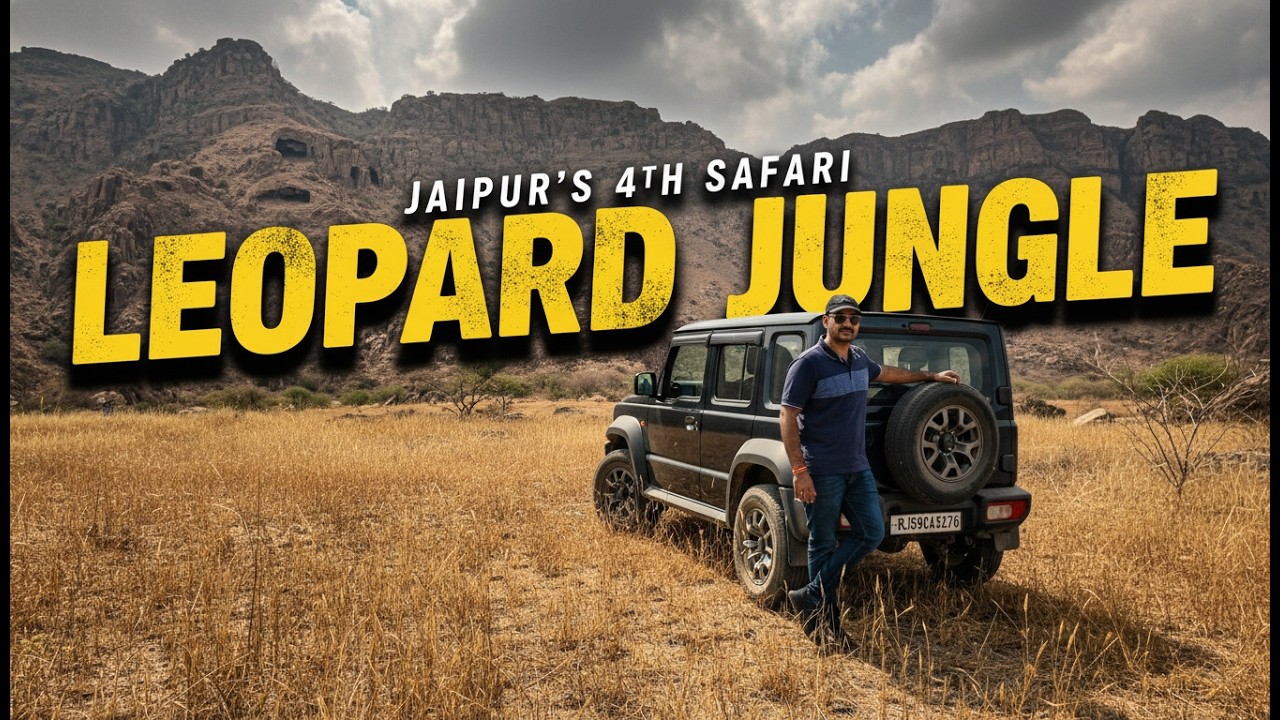 Exploring Jaipur’s NEWEST Leopard Sanctuary in a Jimny!