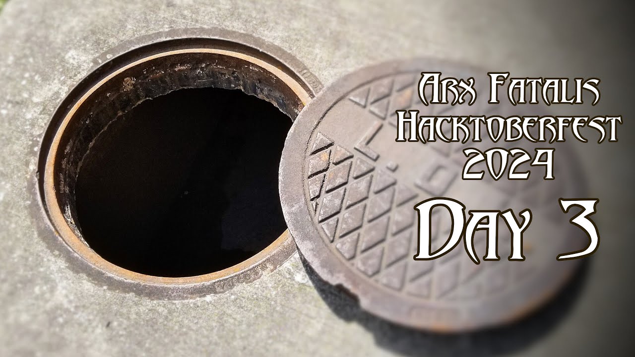 Sewers and a New Way to Get Softlocked - Arx Fatalis Hacktoberfest 2024 - Day 3