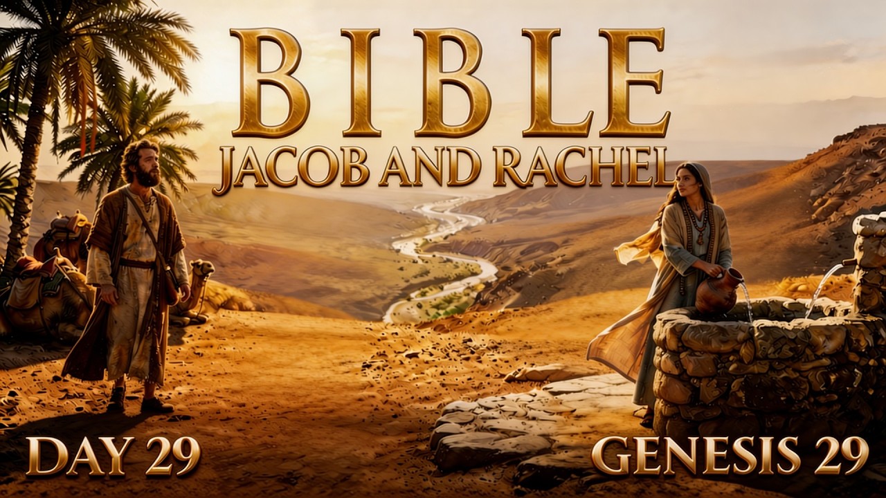 Day 29 | Bible Genesis 29: Jacob and Rachel [From Zero to Grace] #biblestories #christian