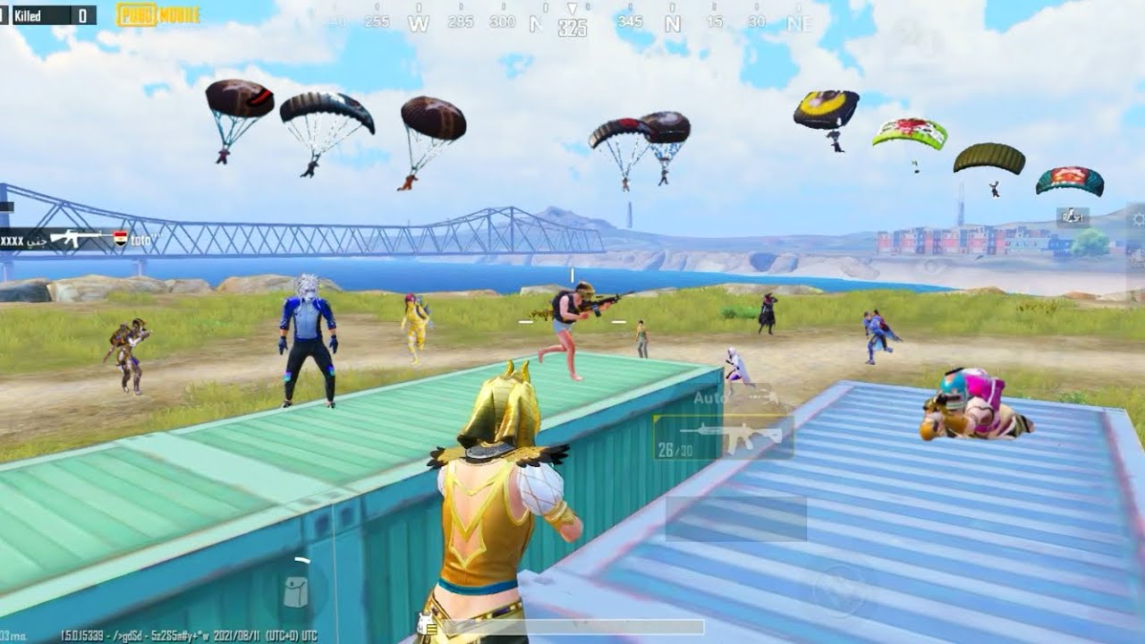 Omg!! 2 PRO TEAM LANDED in Front Of ME😱Pubg Mobile
