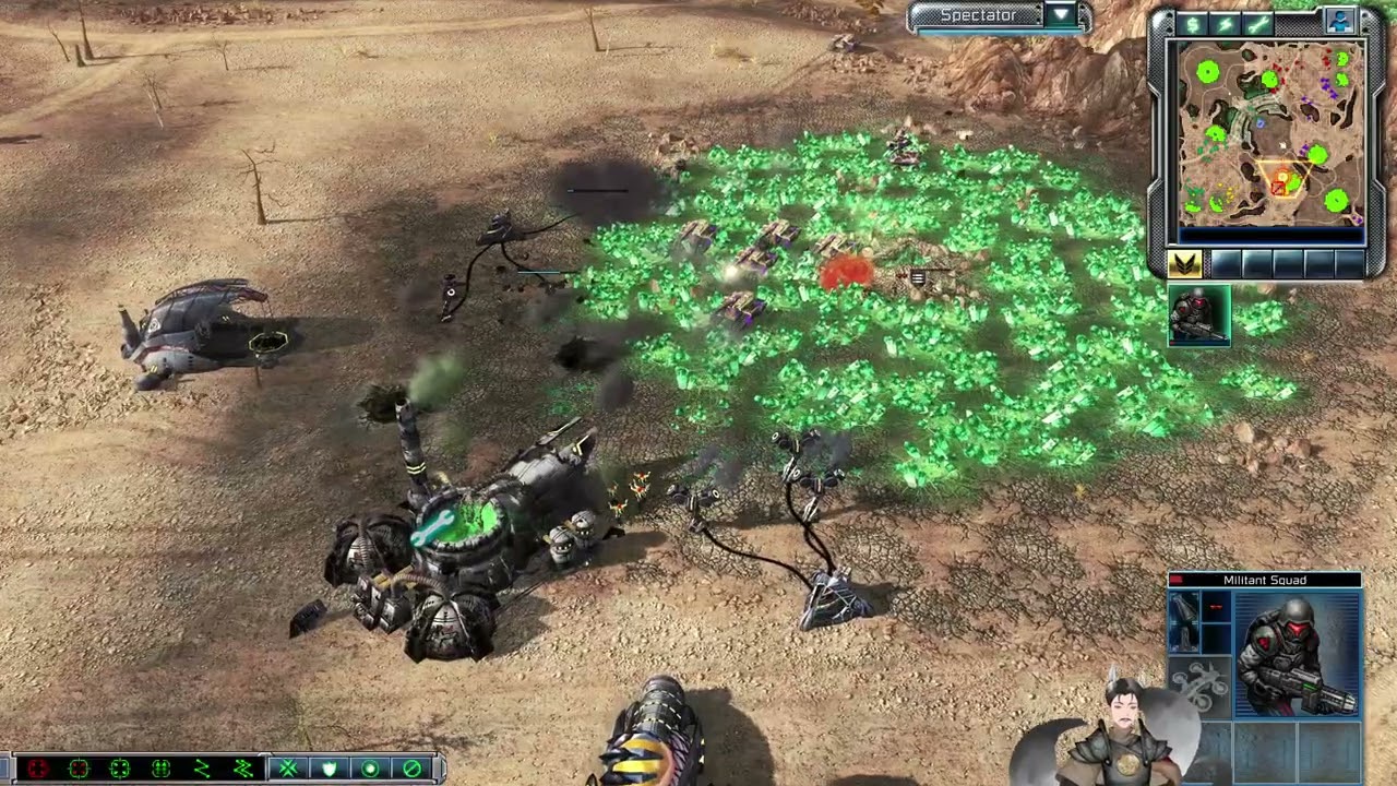 Penguin OwN alL, FiReSToRM vs JohnPatau, BBMISSING || Command and Conquer: Kane's Wrath Replay