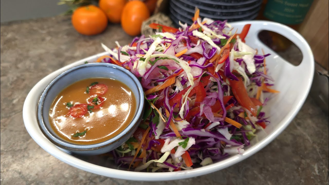 The Ultimate Asian Slaw: Your New Go To Side Dish!