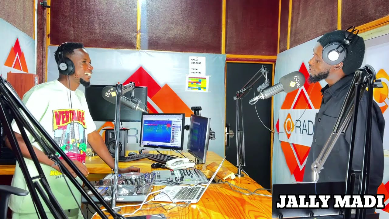 JALIMADI & E NYASSI IN THE FREESTYLE SESSION QRADIO