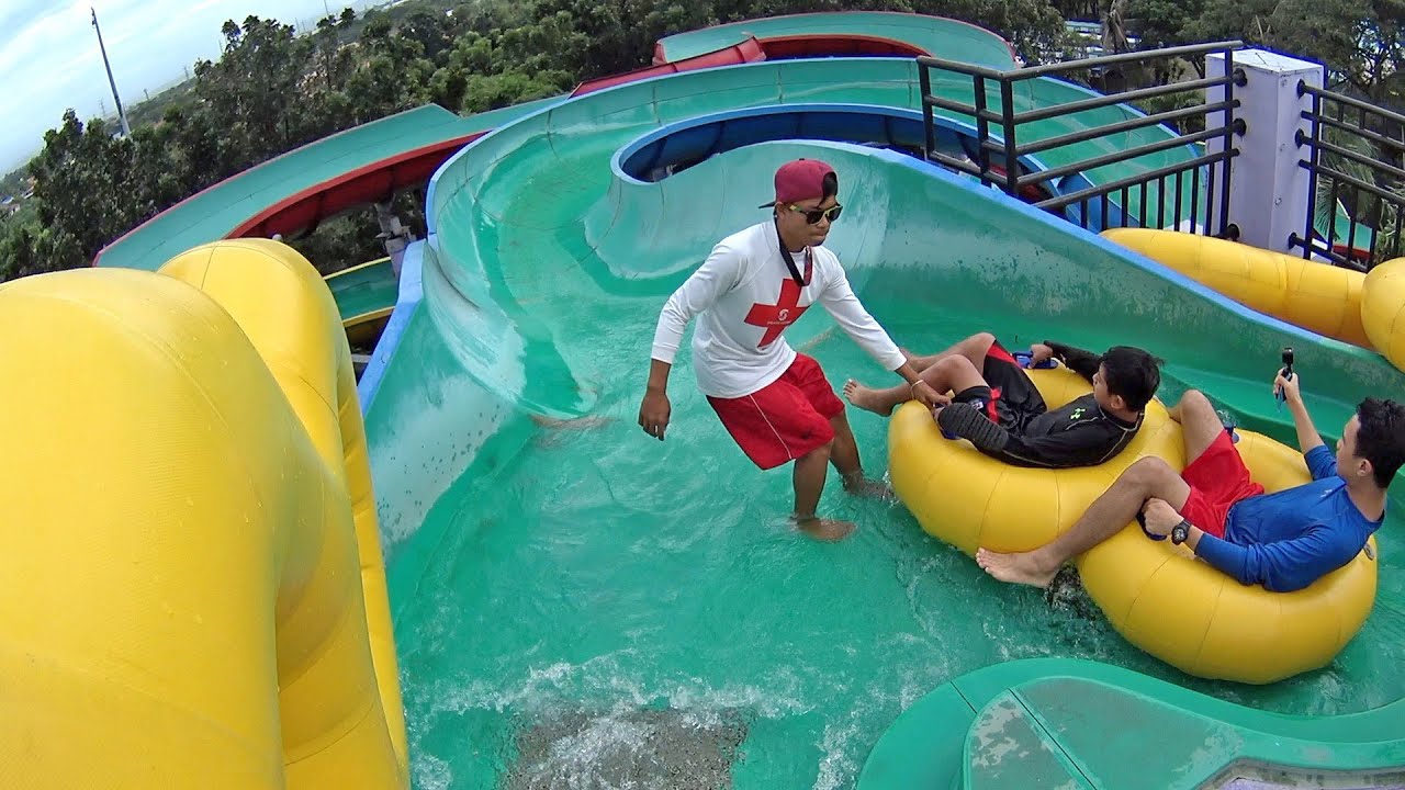 Tausug Water Slide at Splash Island