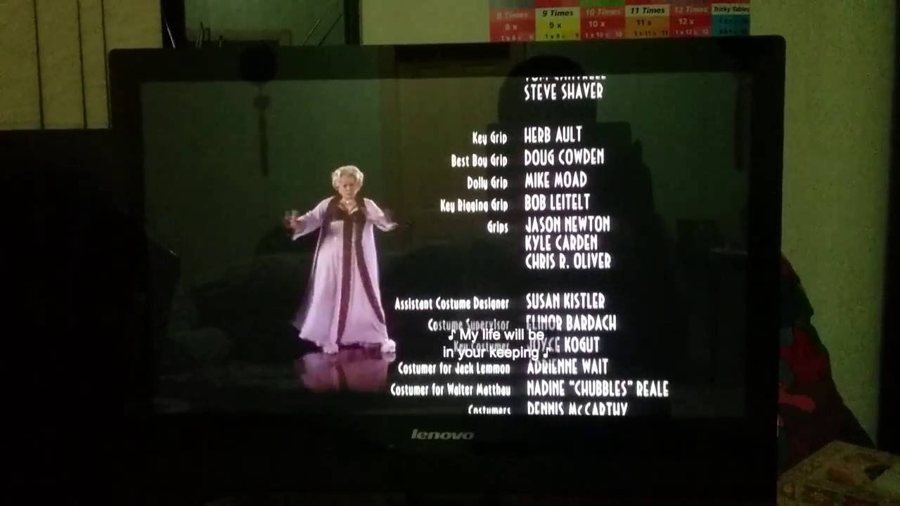 Out of sea end credits of music video and Bloopers