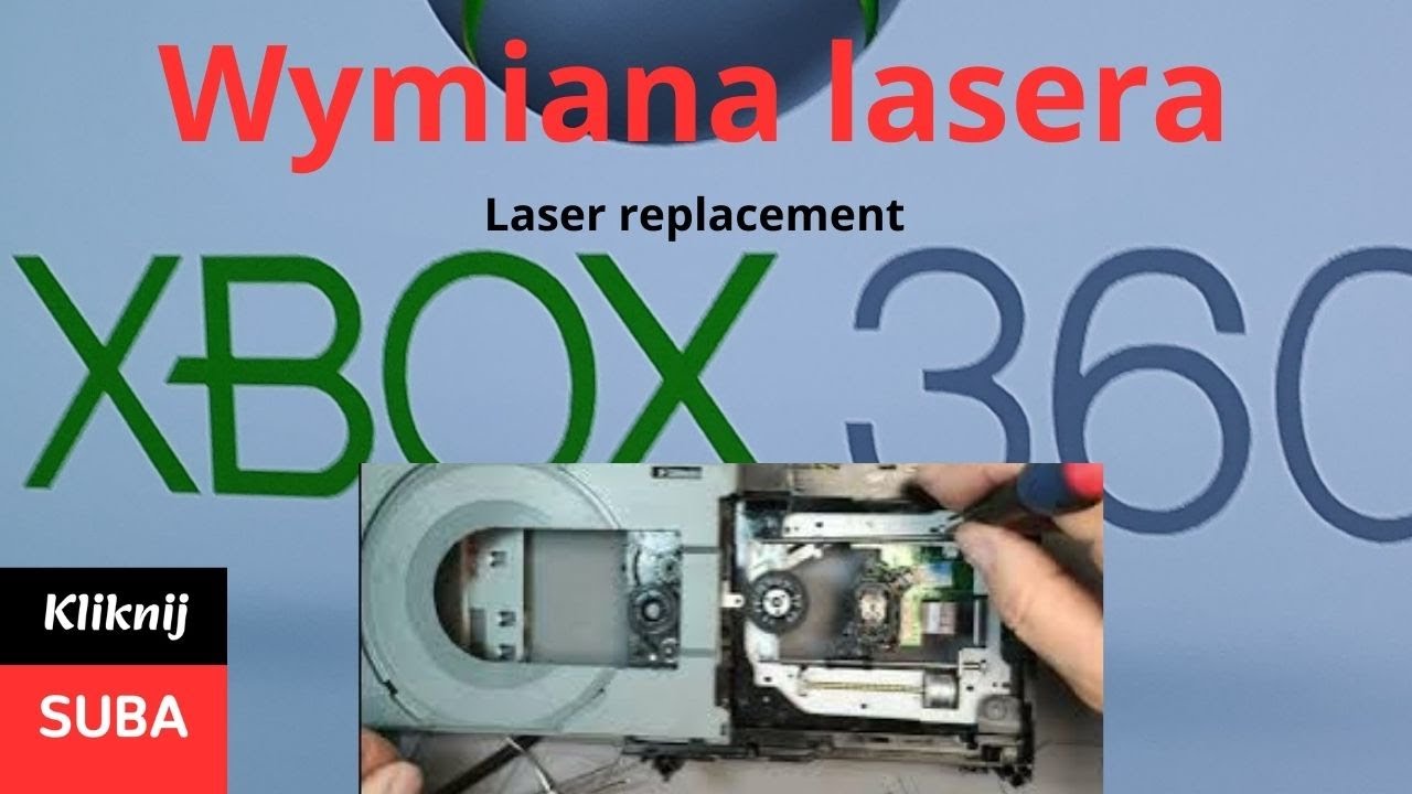 Xbox 360 laser replacement after 16 years   wymiana lasera po 16 latach.