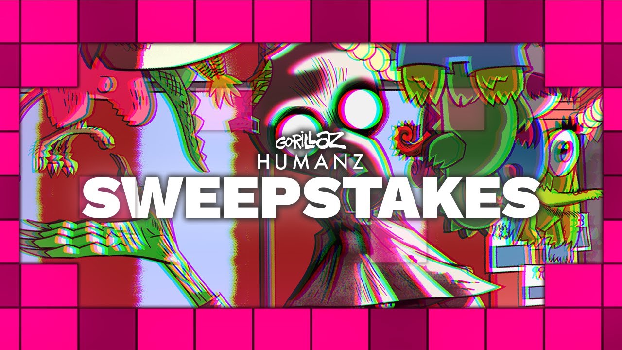 Gorillaz Sweepstakes Live Visual