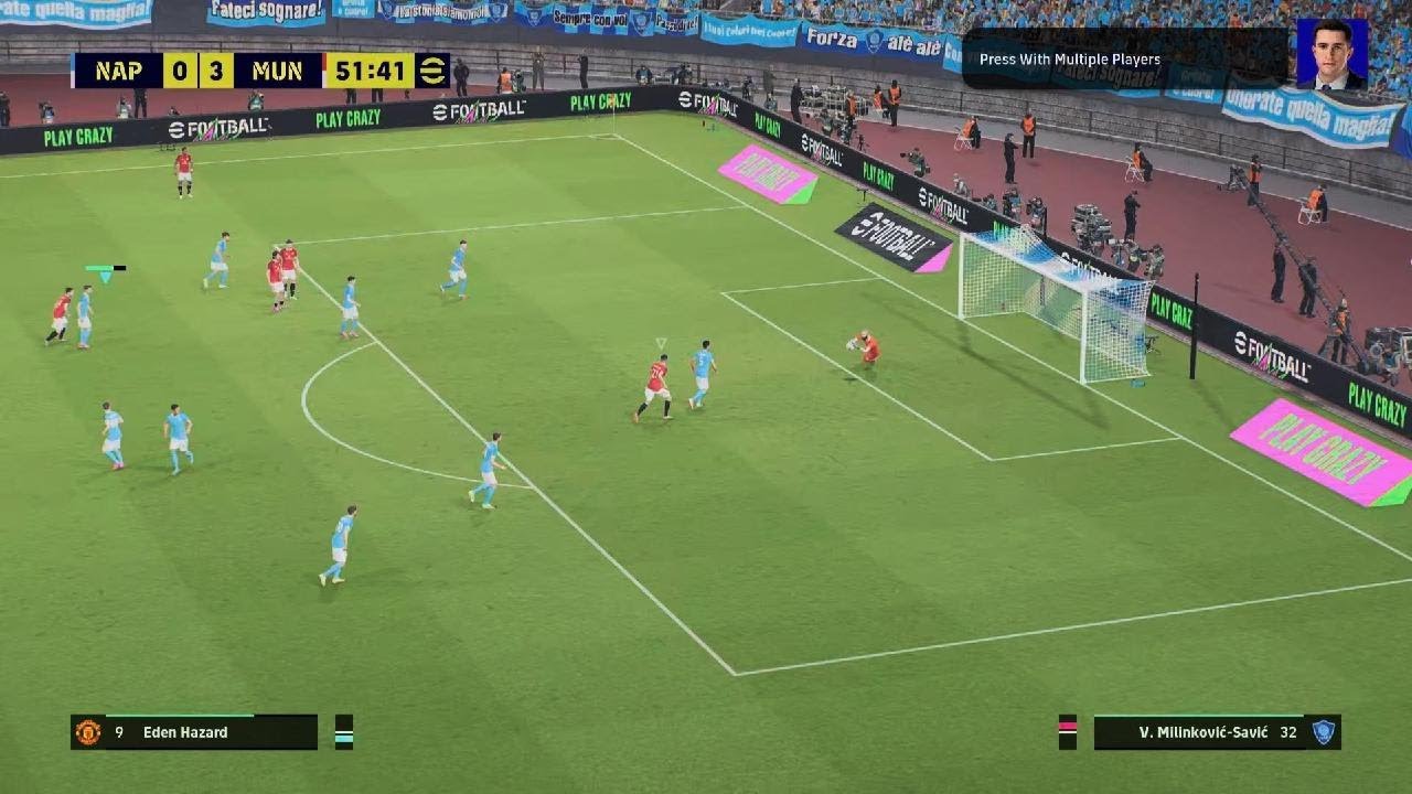 Goncalo Ramos possessed vs AS Monaco PES 26 challenge