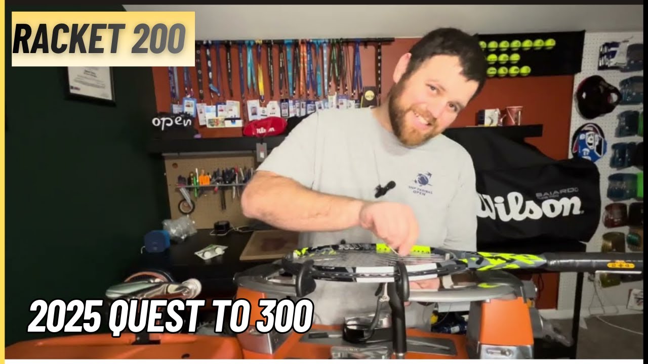 2025 Quest to 300: Racket 200 | Pure Aero 98 2023 | Luxilon Alu Power
