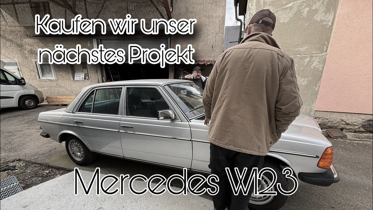 Neues Projekt ? | Mercedes W123 250 | Kauf Besichtigung @oziitv54  #mercedes #w123 #kkgarage