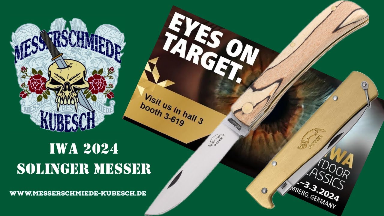IWA 2024 - Nur hier: Chef Frank Rommel führt durch die neuesten Messe-Highlights von Otter Messers!