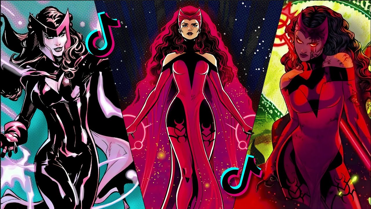 Scarlet Witch Comics Edits That Are Pure Chaos 😏🎆