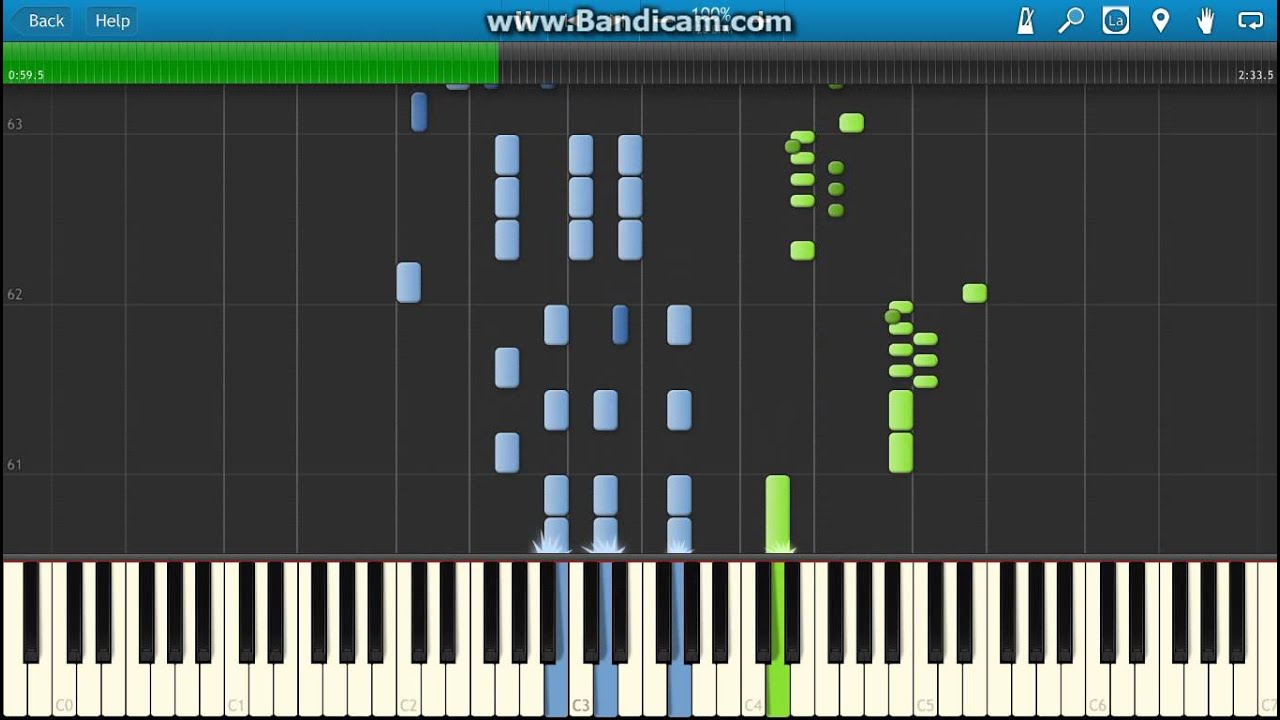 Johann Strauss II. - Annen-Polka, op. 117 piano (Synthesia)