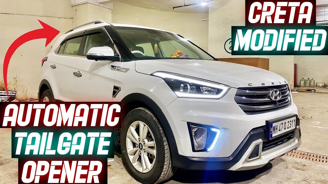 BEST MODIFICATION OF OLD CRETA 🔥🔥|| AUTOMATIC TAILGATE OPENER INSTALLED || 📞9321811482