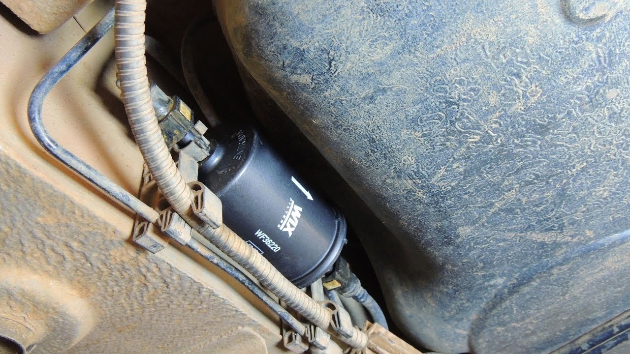 Troca do filtro de combustivel Ford Fiesta