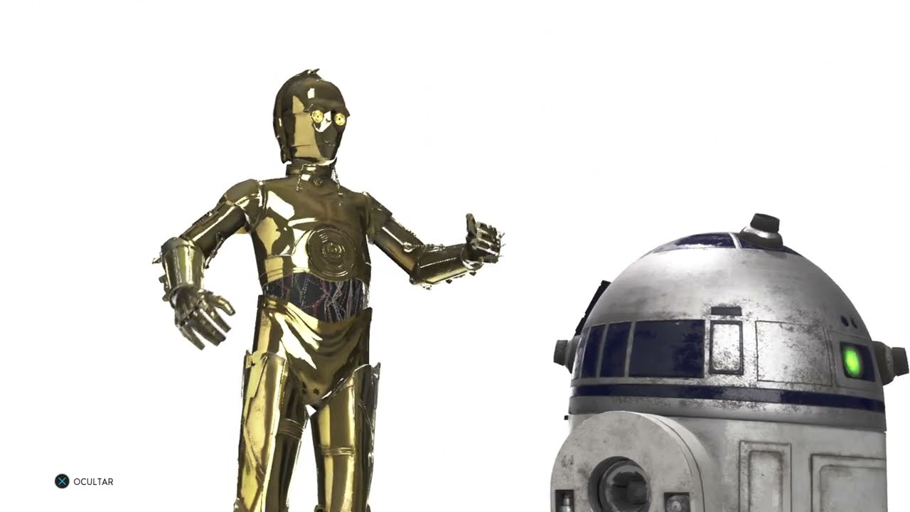 STAR WARS Battlefront (Todas las conversaciones entre C-3PO y R2-D2)