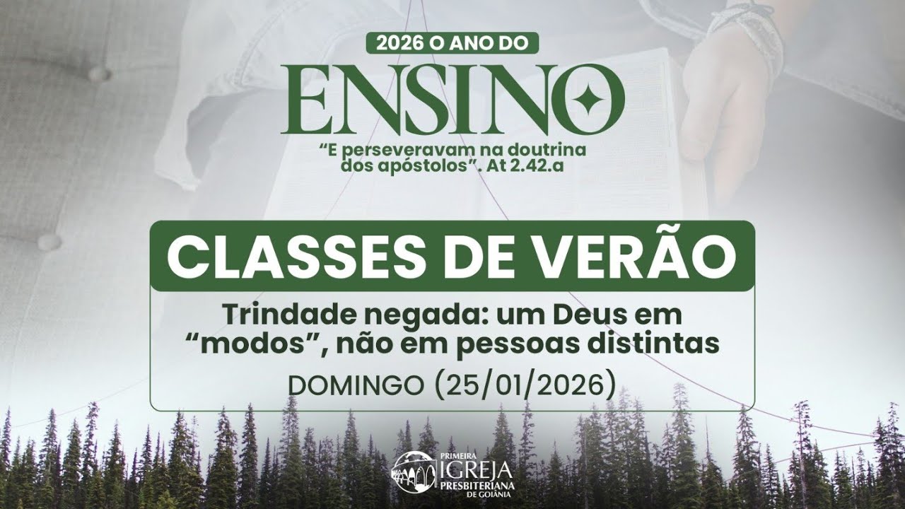 Culto Matutino - AO VIVO | Trindade negada: um Deus em 