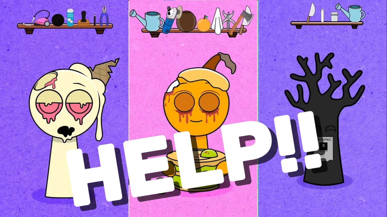 INCREDIBLE SPRUNKI HELP! | Tiles Hop EDM Rush