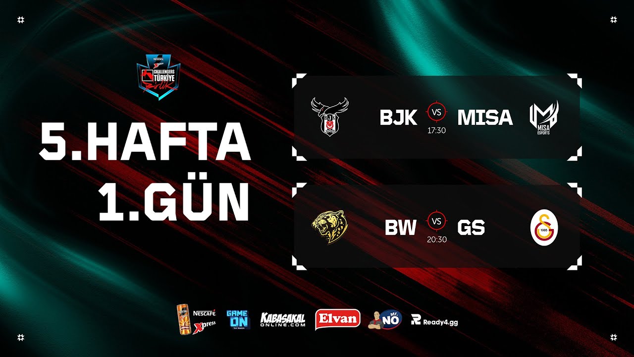 BW 🆚 GS | Nescafé Xpress Challengers Türkiye — 5. Hafta 1. Gün