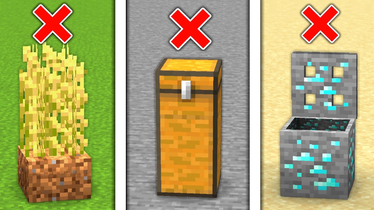 100 Věc&iacute;, kter&eacute; NIKDY NESM&Iacute;TE dělat v Minecraftu...