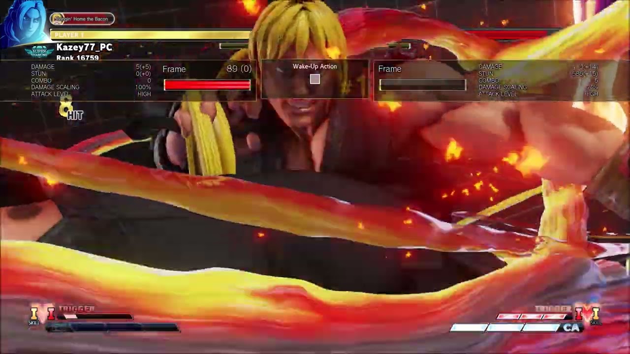 SFV update - Ken Combo Compilation 🔥🔥