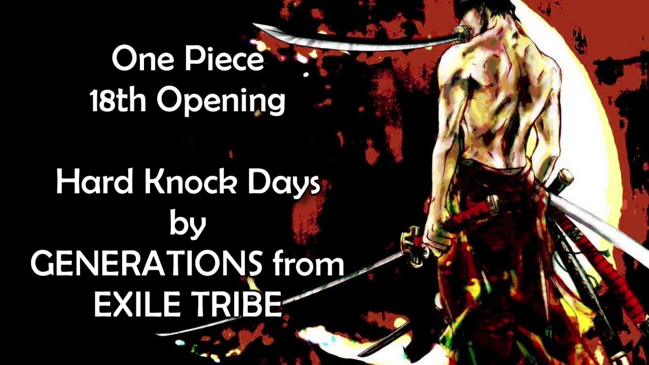 One Piece OP 18 - Hard Knock Days Lyrics