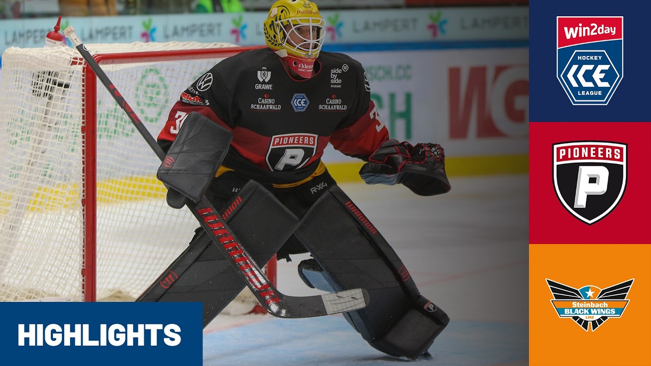 ICE: Pioneers Vorarlberg vs Steinbach Black Wings Linz | Highlights