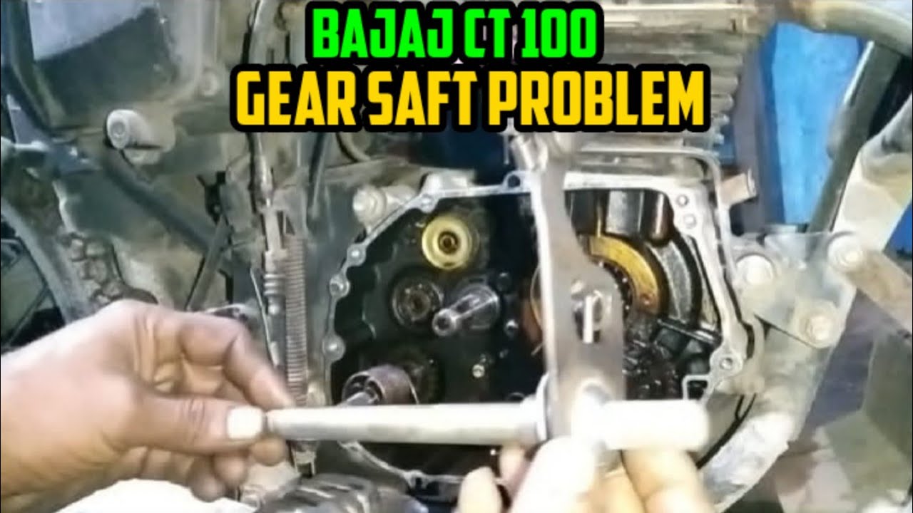 Bajaj CT 100 Gear Saft Problem #youtube #shad #ct100