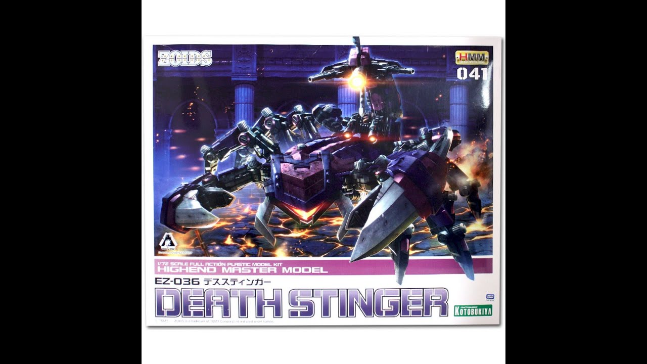1/72 Zoids Death Stinger Time Lapse Build