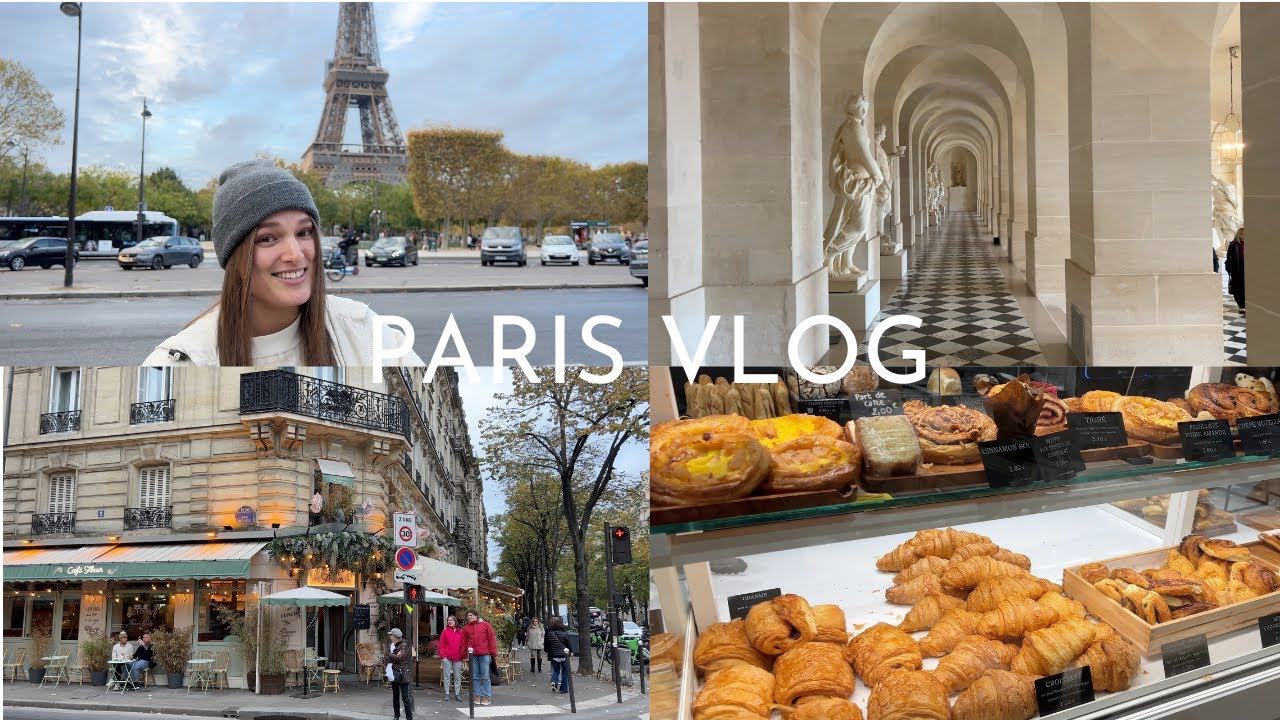 PARIS VLOG | Eiffel Tower | Catacombs | Palace of Versailles | 3 Days in Paris | Best Cafes