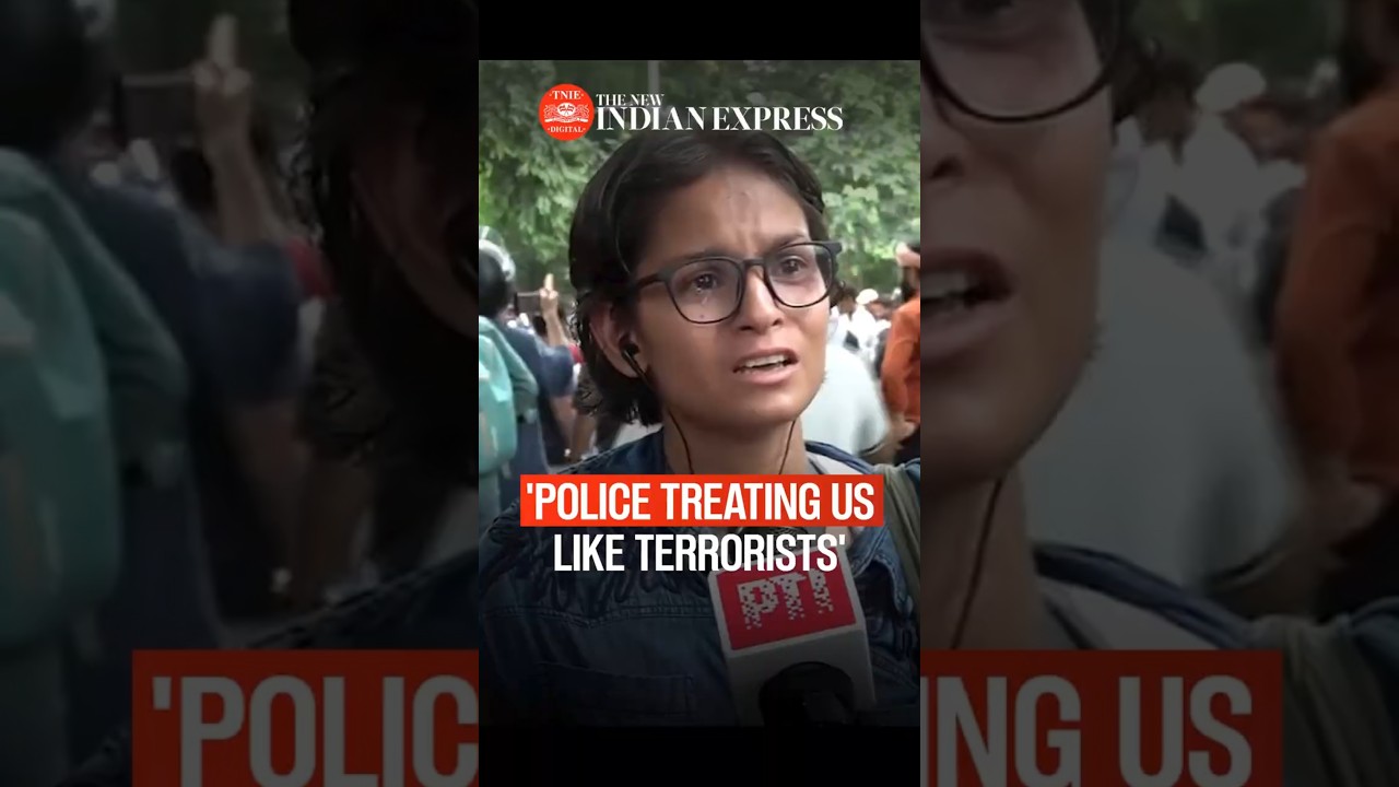 'Police treating us like terrorists' CJP protestors as they try to reach Parliament