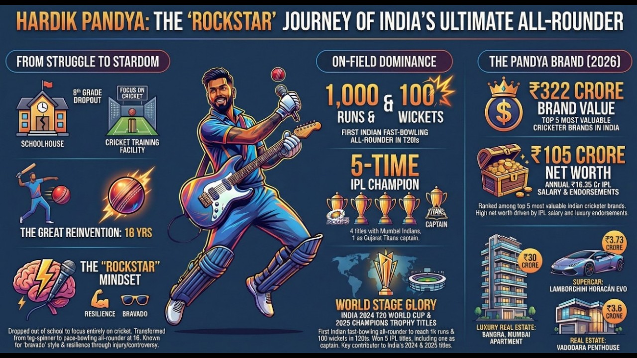 Hardik Pandya: The Career and Legacy of India’s Premier All-Rounder | Opinion Unfiltered Podcast