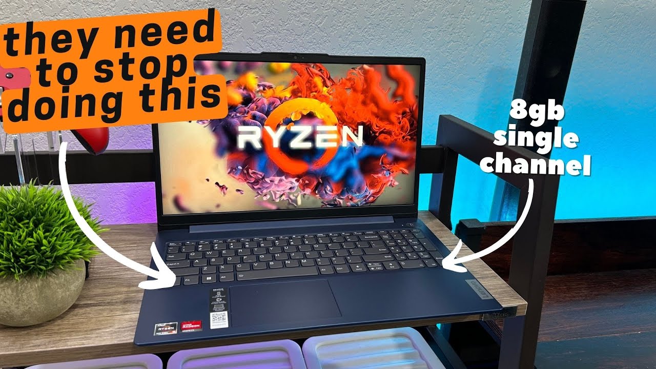 Testing 10 Games On A Ryzen 5 7530U 8GB Part 1 | Lenovo IdeaPad Slim 3
