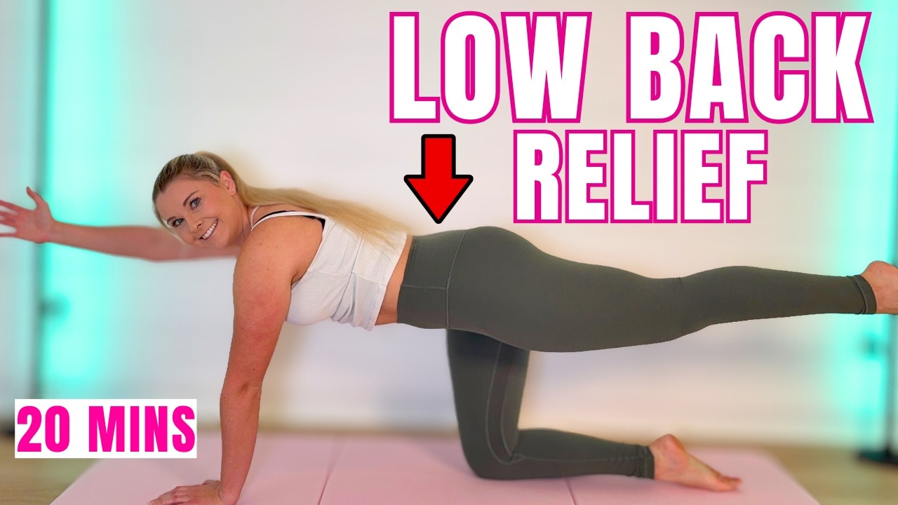 Pilates for Back Pain Relief | Strengthen and Stretch Your Back