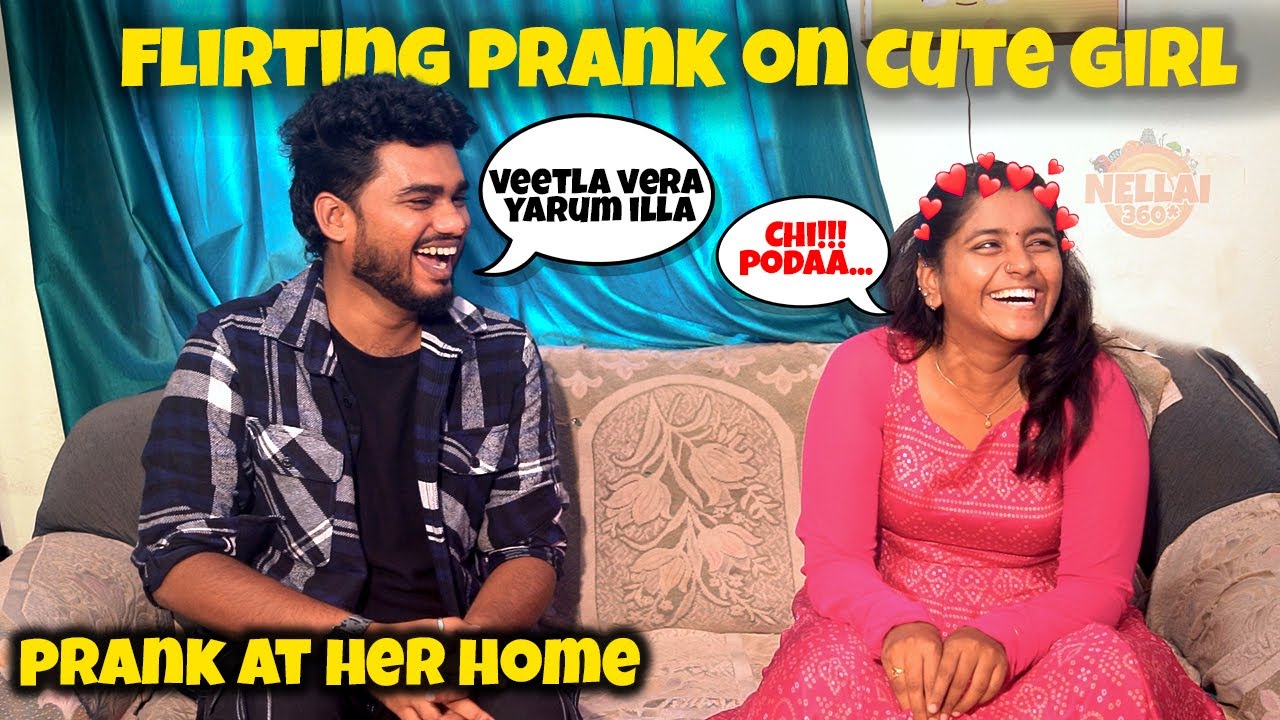 Can I Stay at Your Place? Part-2😱Prank On Cute Girl @Nellai360