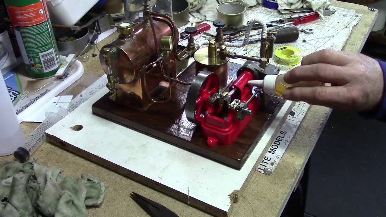 Stuart 10 H Model Steam Engine   Live Steam Run
