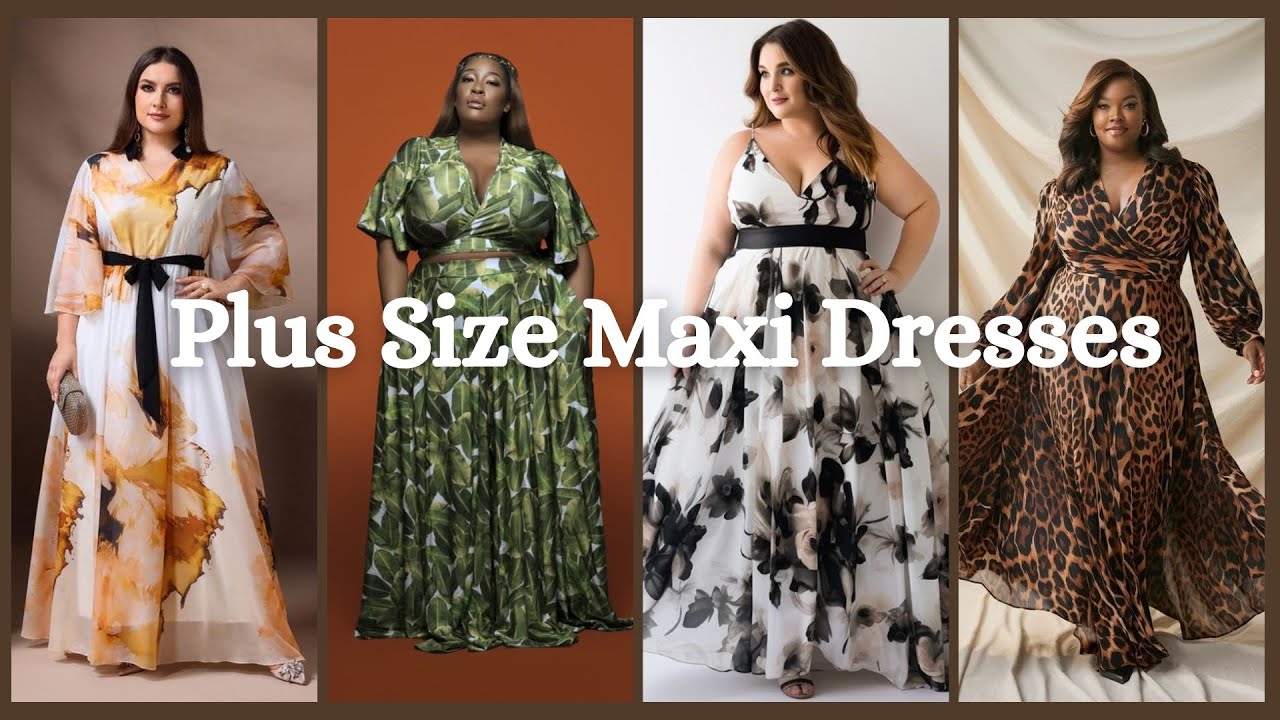 Plus Size Maxi Dress collection for beautiful women 