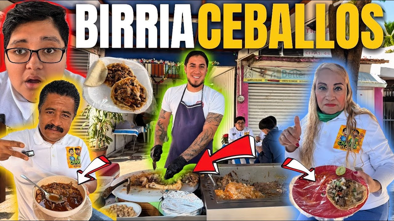 con esta BIRRIA no se JUEGA😰 | BIRRIA CEBALLOS se te va a ANTOJAR | salimos BIEN llenos 🤤