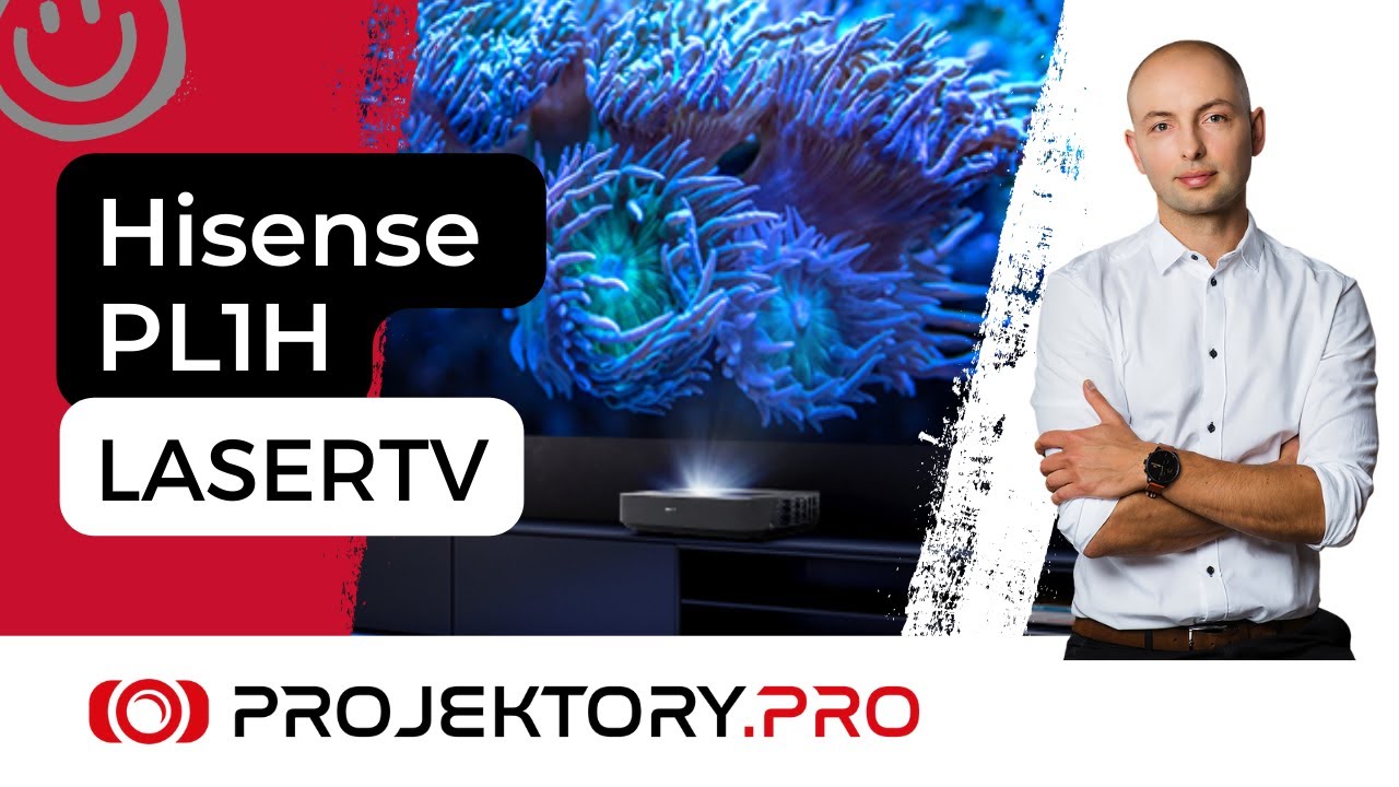Projektor laserowy 4K ultra kr&oacute;tkiego rzutu - HISENSE PL1 (PL1H)
