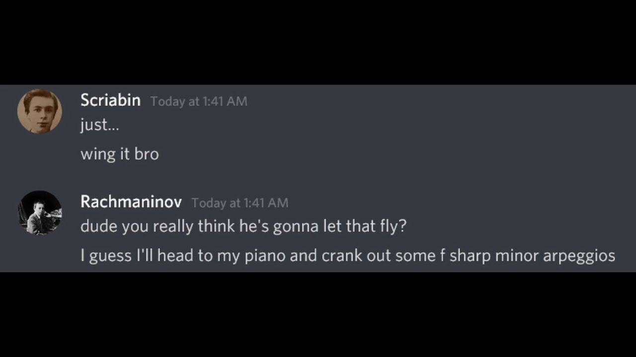 When Rachmaninoff composed his first piano concerto...