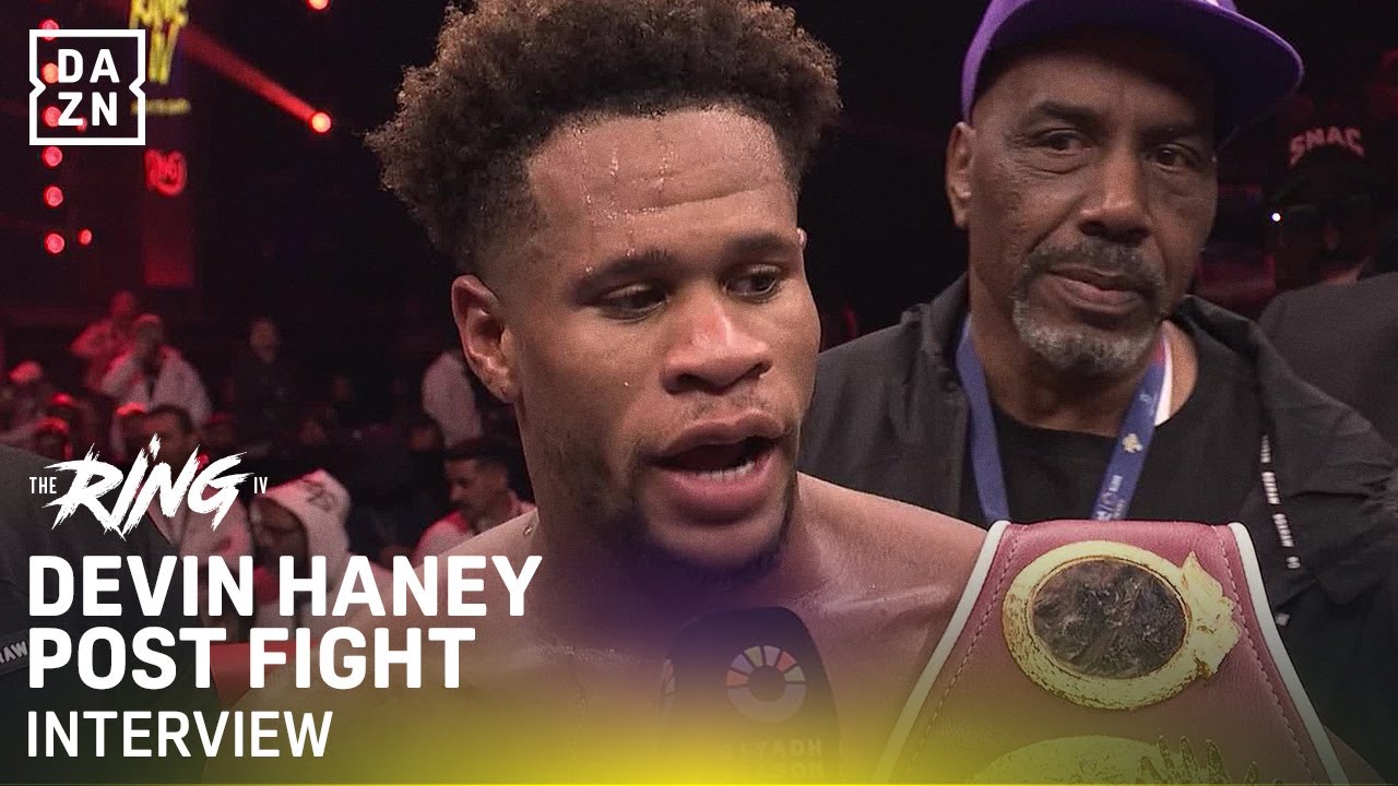 Devin &ldquo;The Dream&rdquo; Haney gets the job DONE | Post Fight Interview