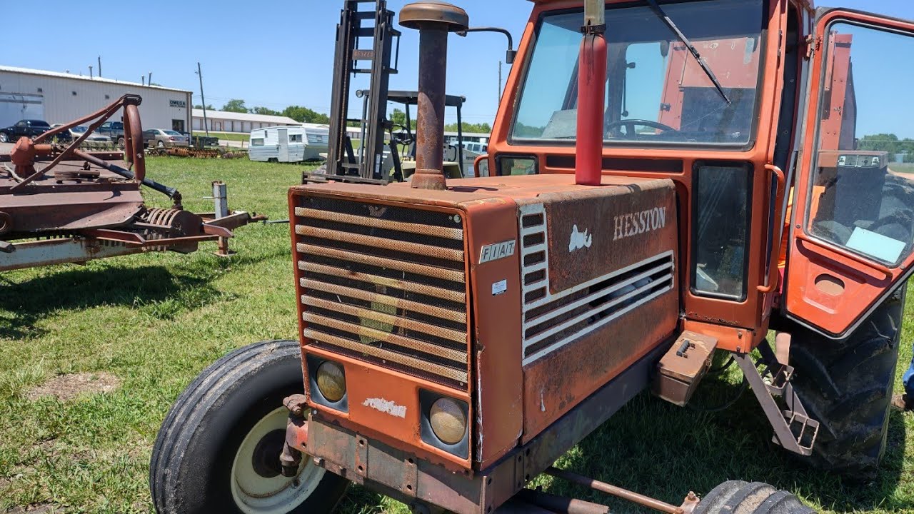 Heston tractor new to the lot we learn a little back history